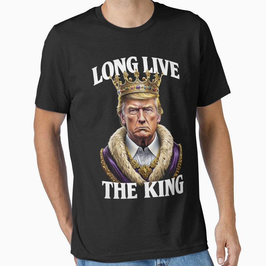 Vintage Trump Long Live the King American Patriotic Retro by studiopekepeke