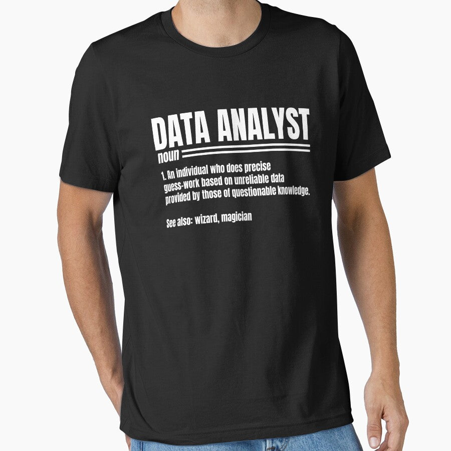 Data Analyst, Gift For Data Analysts, Data Analytics, Data Mining, System Analyst Graphic, Statisticians, Data Integration by DoodleUrban