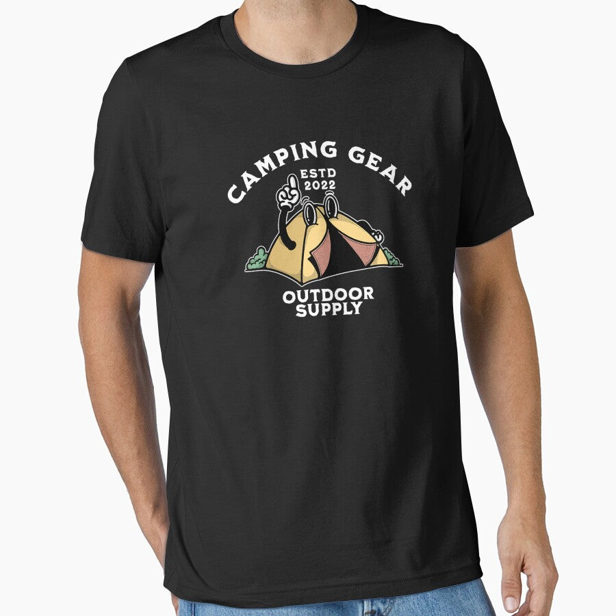 Camping Gear - Outdoor Tshirt by RUZMA