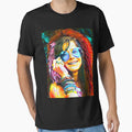Janis Joplin T-shirt by donnaxzuvrachel