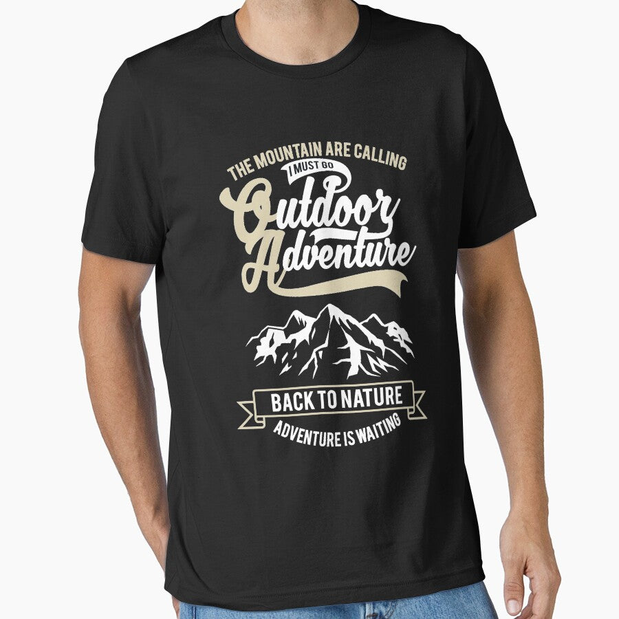 The mountains are calling I must go - Awesome outdoor adventure lover Gift by Teenation9