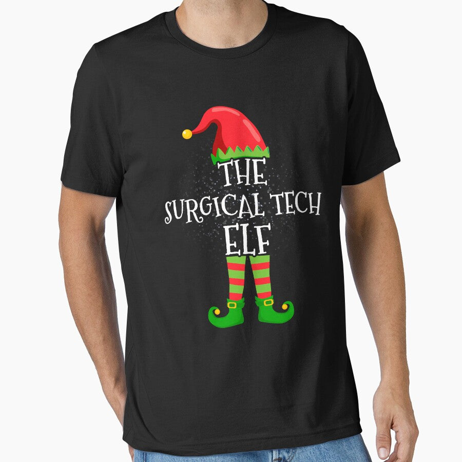 SURGICAL TECH Elf Family Matching Christmas Group by CosmoKitsch