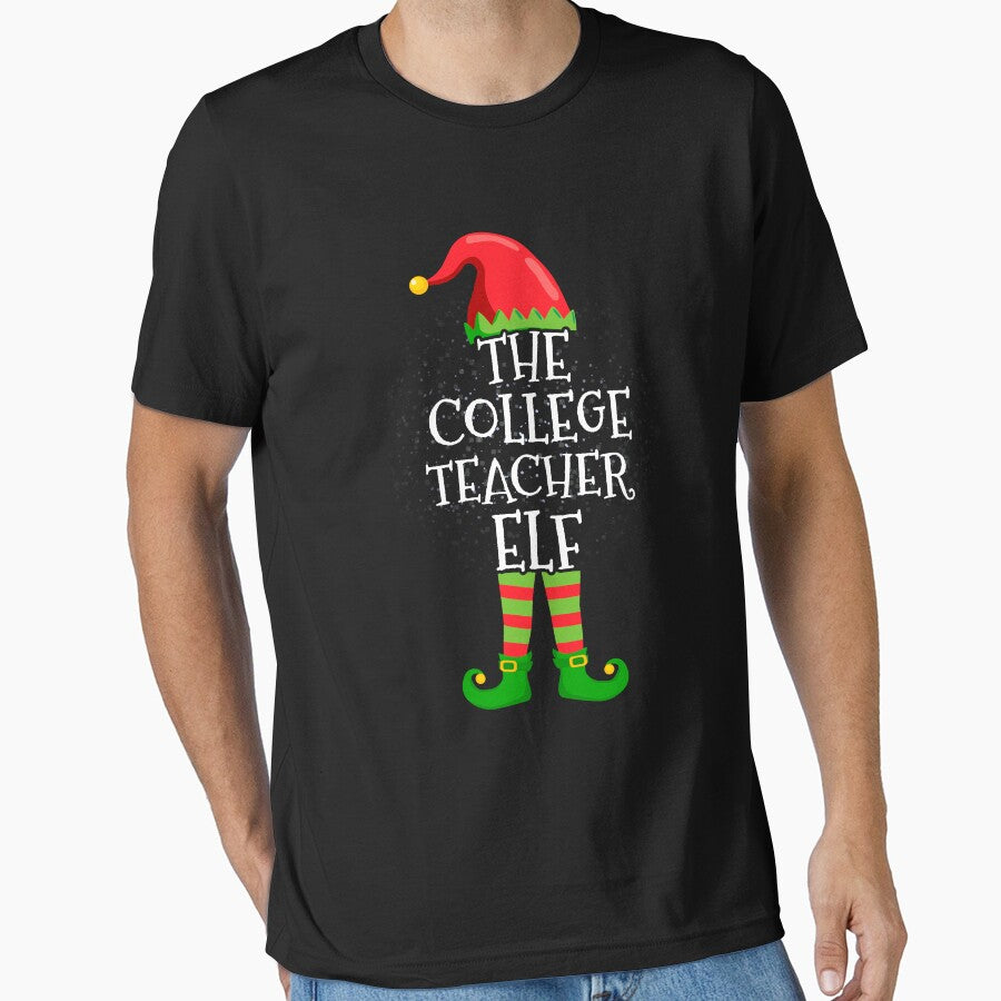 College Teacher Elf Family Matching Christmas Group by CosmoKitsch