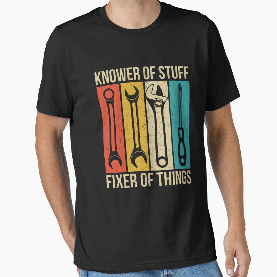 Knower of Stuff Fixer of Things Vintage by wansilastomi