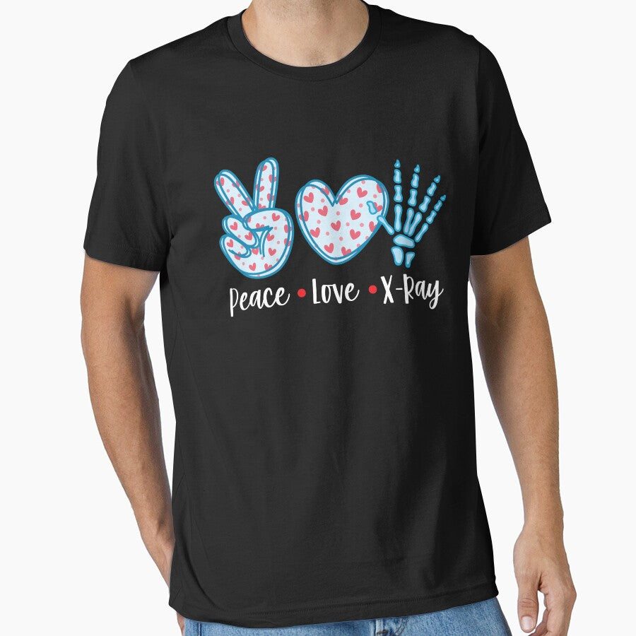 Peace Love X-Ray for Radiology Tech Student by UniPrint4All