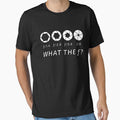 WHAT THE F CAMERA PHOTOGRAPHER SHIRT by AsherHerring