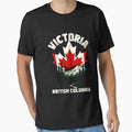 Vintage Victoria British Columbia BC, capital of British Columbia by AddlPoolart