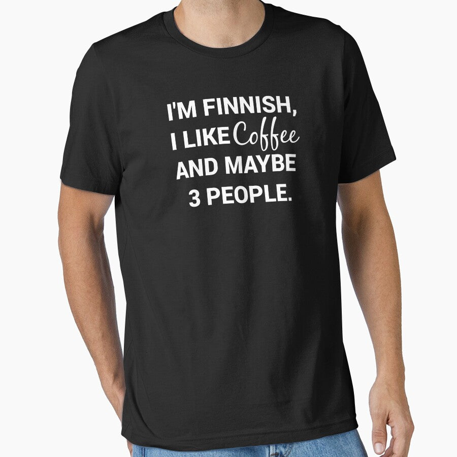 Funny Finnish Finland Suomi Sisu I Like Coffee by local238