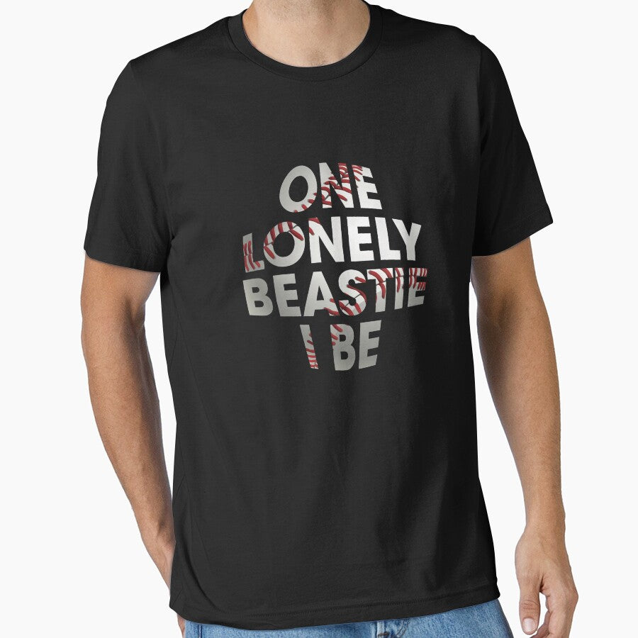 one lonely beastie i be baseball distessed #663 by sandrahofer-art