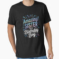 Sister of the Birthday Boy Matching Family Sister Party  1 by angolinnArt