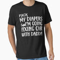Pack My Diapers I'm Going  Fixing Car With Daddy / Car Mechanic/ Auto Mechanic by Tee Hub