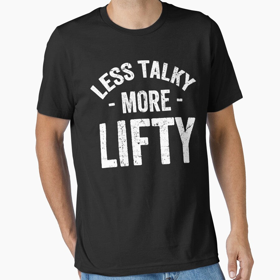 Less talky more lifty - Gym by Captain Mood