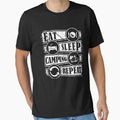 Eat Sleep Camping Repeat by DR-STORE