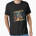 Life is better at the campfire shirt design by zax454
