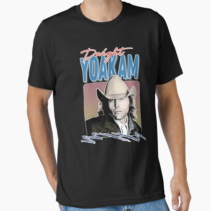 Dwight Yoakam 80s Styled Retro Design by HesselEmely