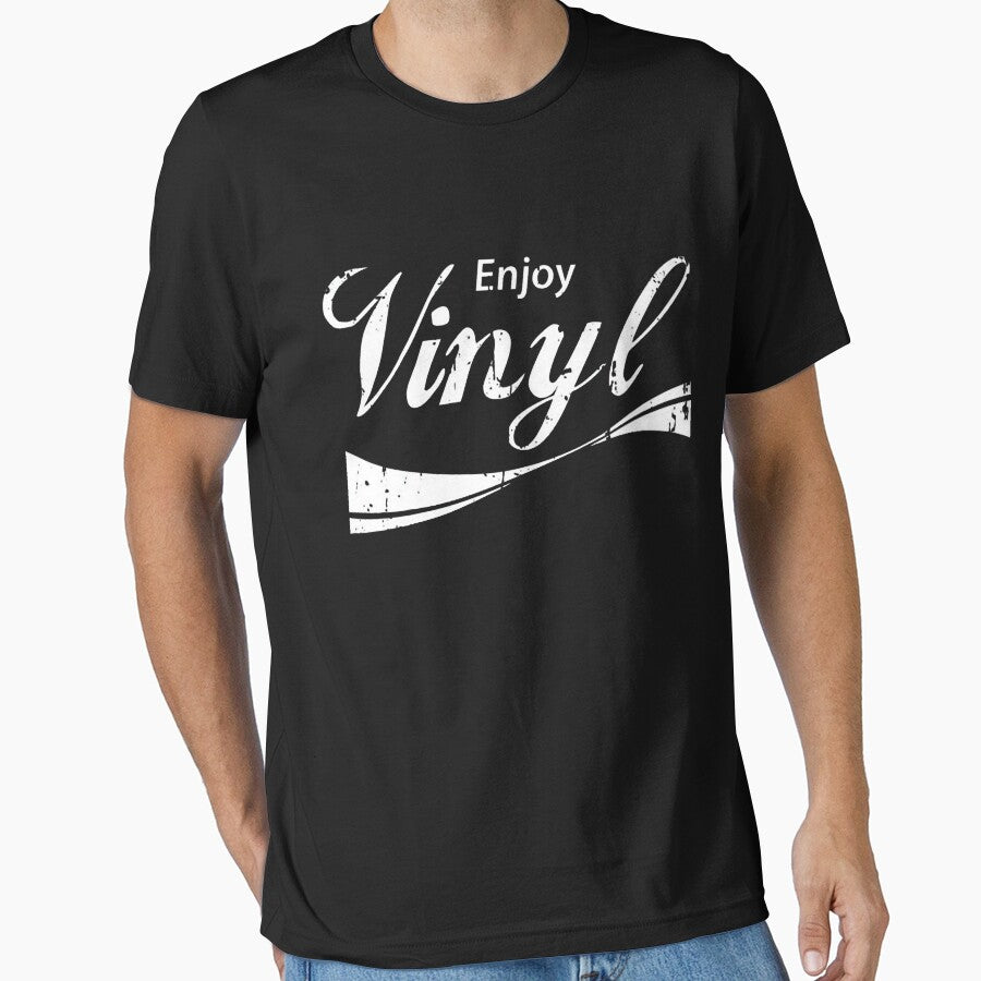 Enjoy Vinyl Record by Kayuh-arts
