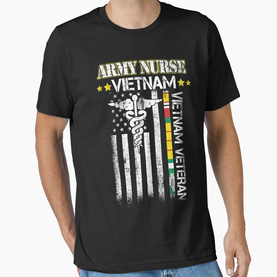 Army Nurse Vietnam - Army Vietnam Veteran Army Nurse Corps by Simeon	 Dorelus