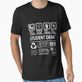 Student Dean T Shirt - MultiTasking Certified Job Gift Item Tee by oslandefren