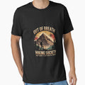 Out of Breath Hiking Society For Men Women Hiker Nature Love by EllinoKlemo