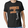 Funny electrician gift – Prince of Darkness neon sign electrician joke design by messy-nessie