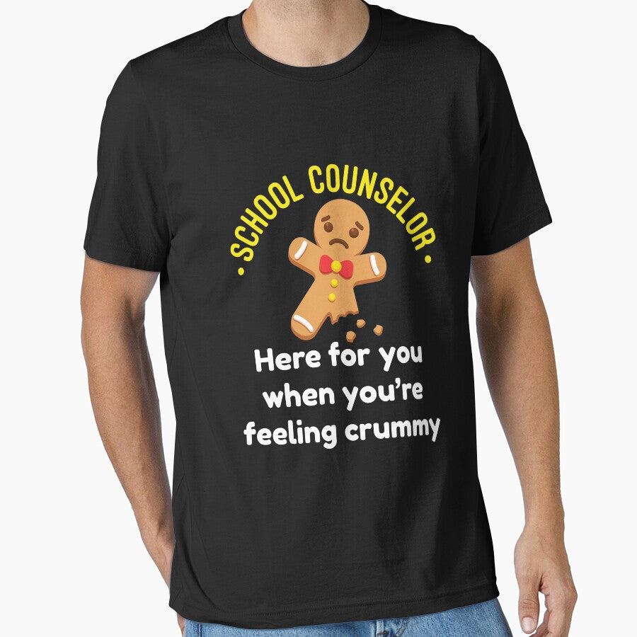 School Counselor Here for You When You're Feeling Crummy Gingerbread Cookie by jaygo
