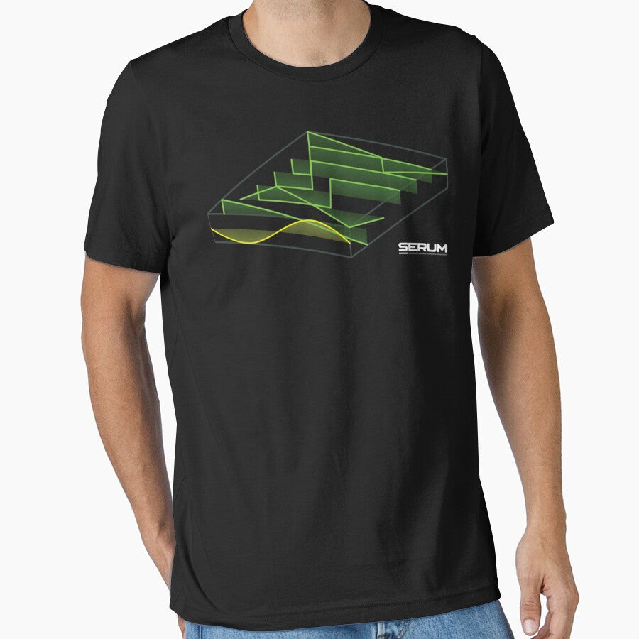 Xfer Records Serum - Basic Shapes Essential T-Shirt by Andersshopesy