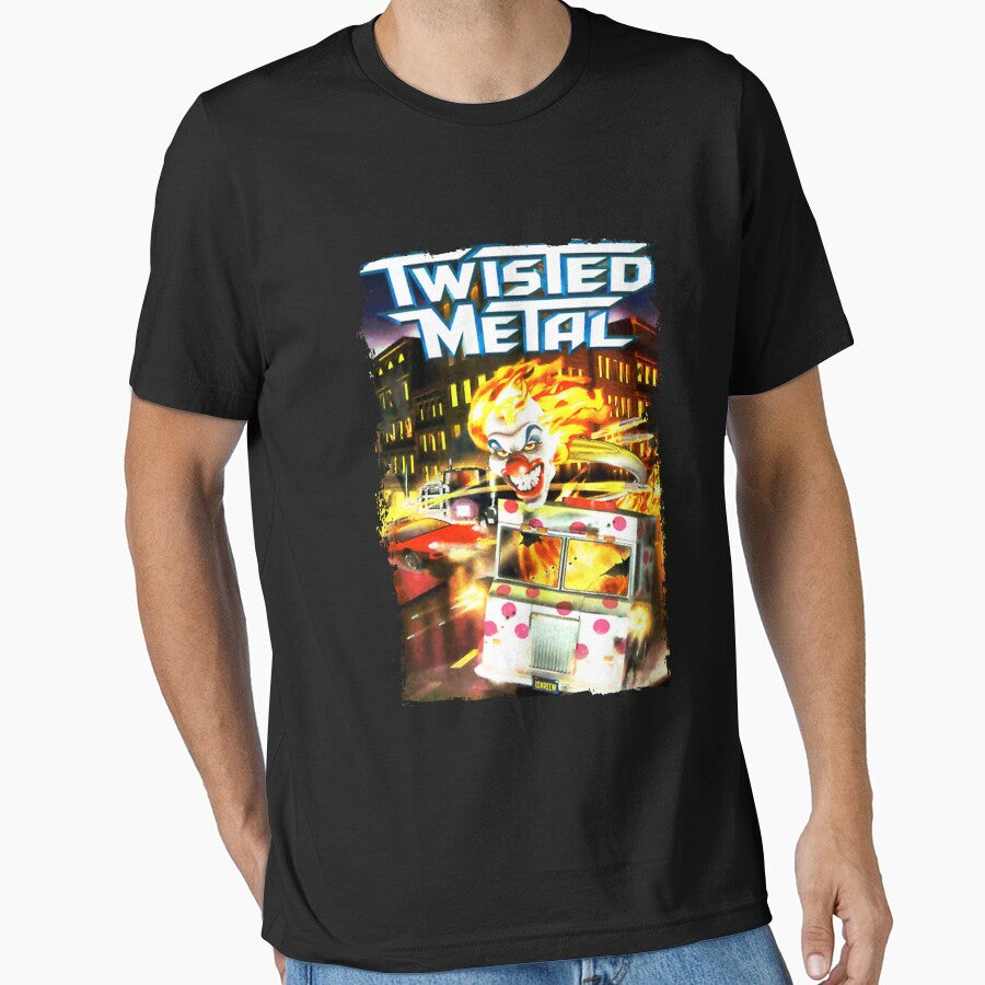 Vintage Twisted Metal T-Shirt by Oriana305