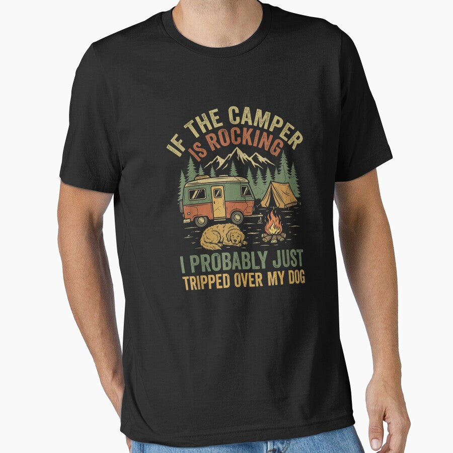RV Camping Campers Rocking by goombi-creative