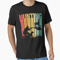 Deer Hunting Retro Dad Gift Buck Deer Men's T-Shirt by Bovtique