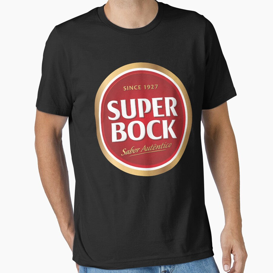 super bock since 1927 logo Essential T-Shirt by Rogerebb