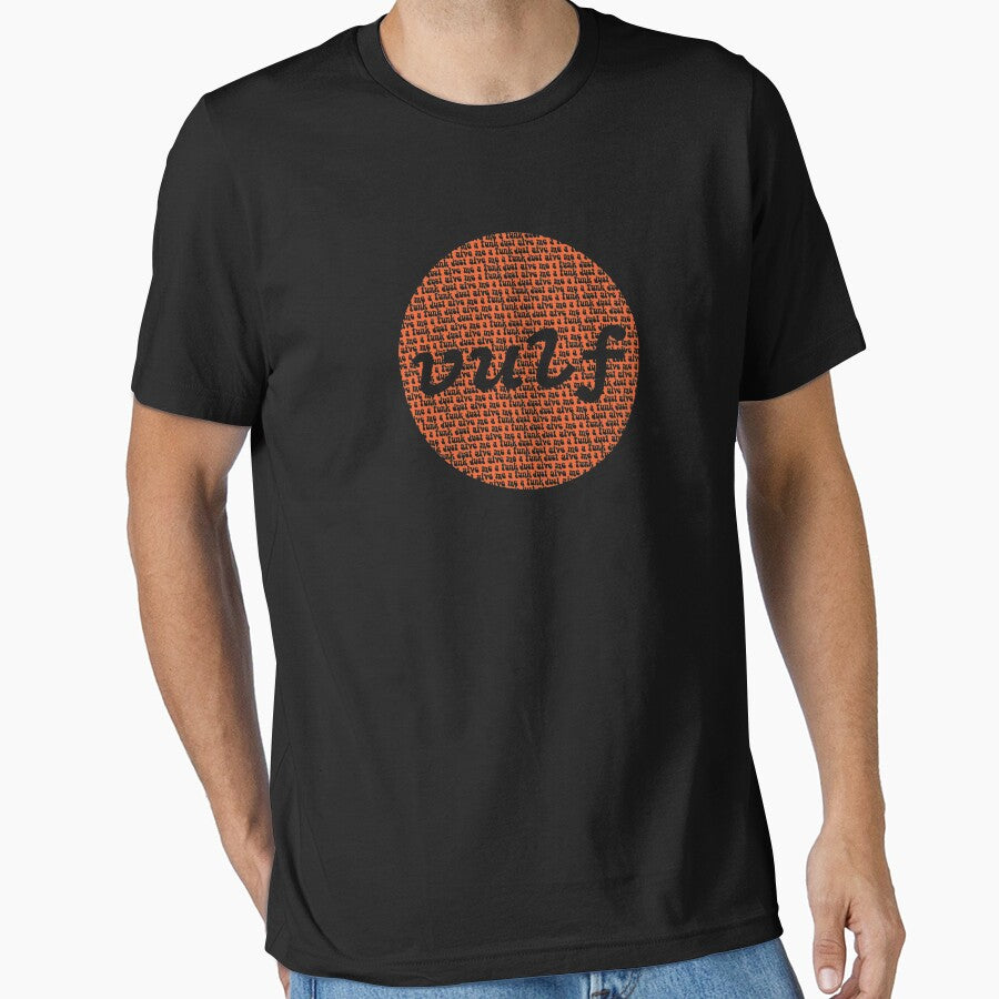 Vulfpeck Shirt Vulf Circle Orange Print by MrSimpler