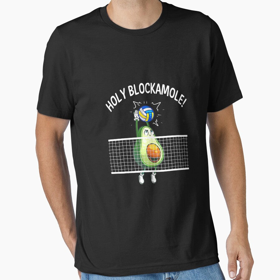 Holy Blockamole Volleyball Player by andrewbrian