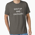 Shut up and calculate - Richard Feynman/David Mermin (White) by Patrick  Vedlog
