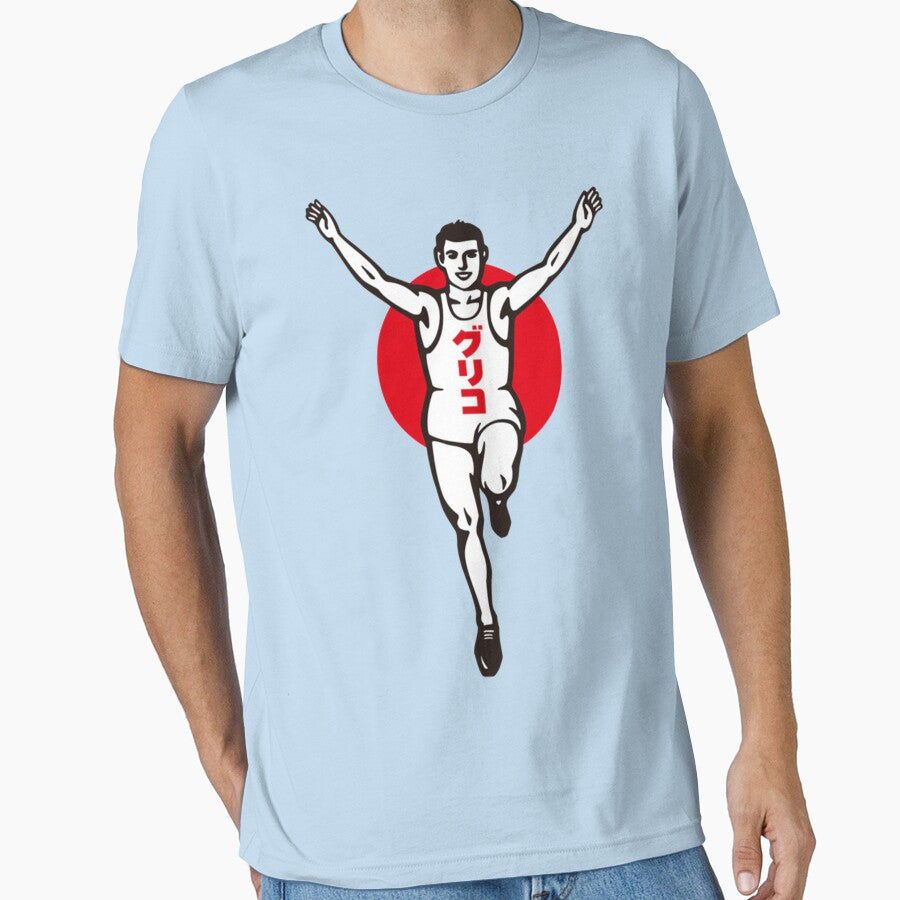 Glico Running Man Premium T-Shirt by HeikeLasch