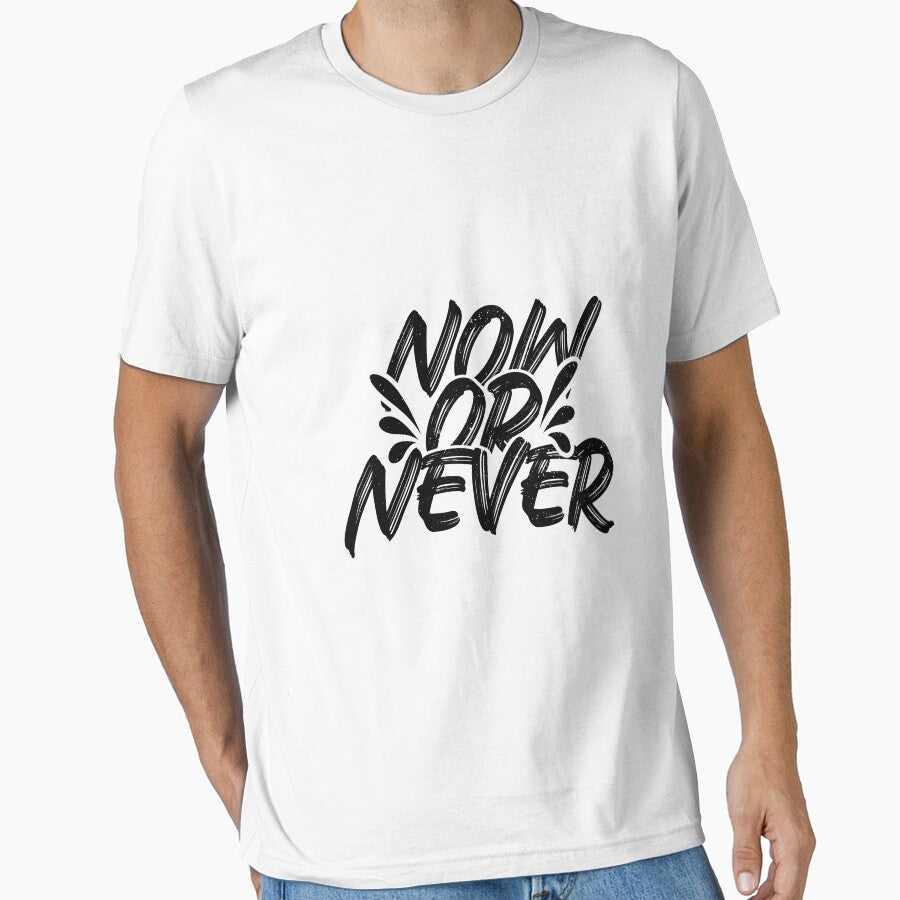 Gym Motivation quote now or never by 1PRINTORA1