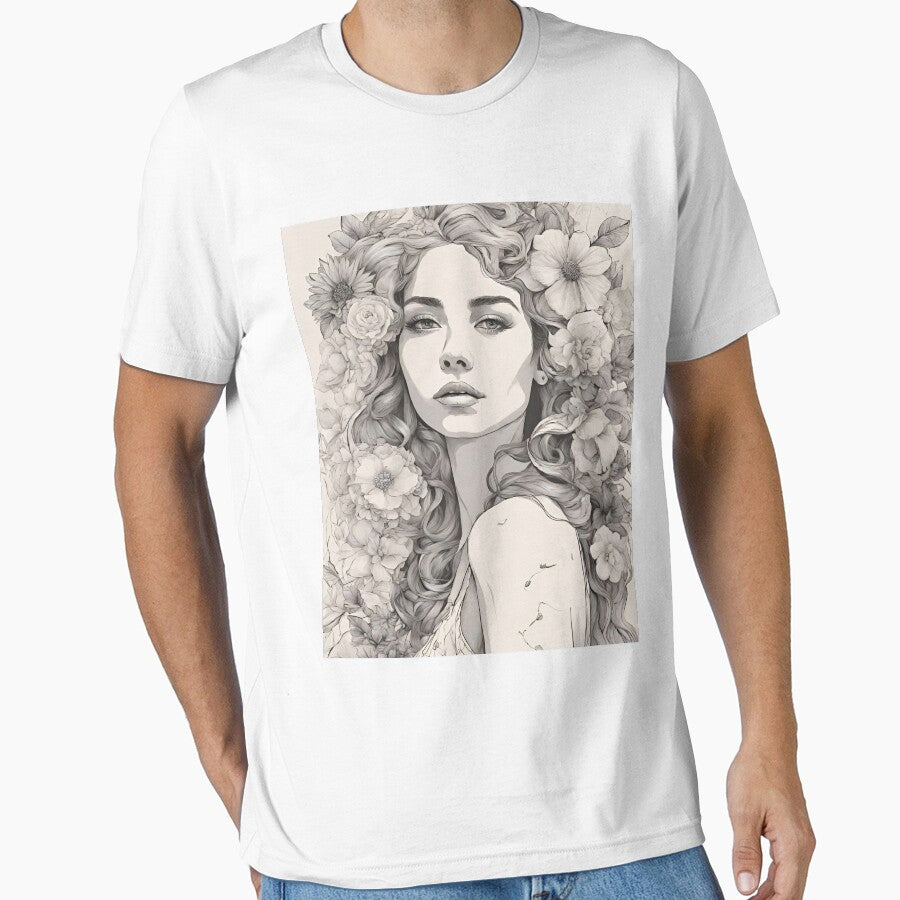 Carla, Lineart Wallart by BPMagic