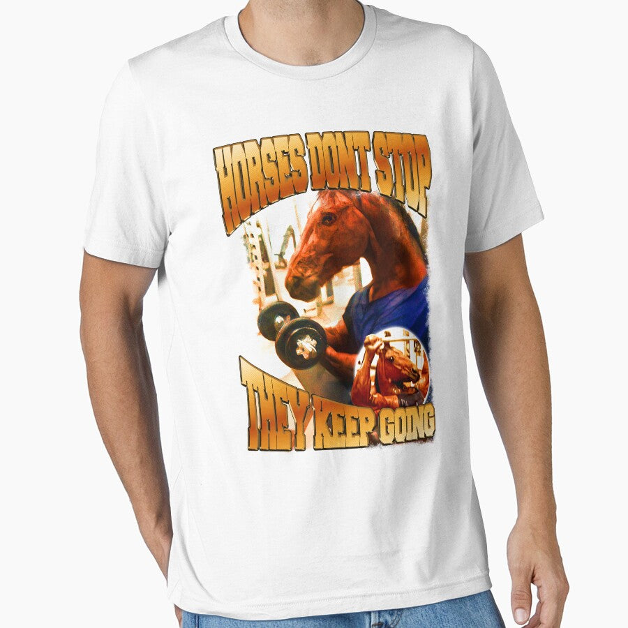 Horse Don’t Stop – Gym Motivation Graphic by Never Satisifed AU