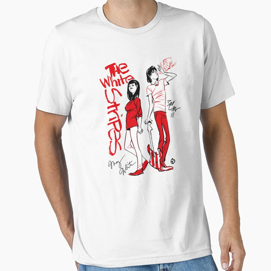 The White Stripes Band Signature Unisex by HeiroseOffical