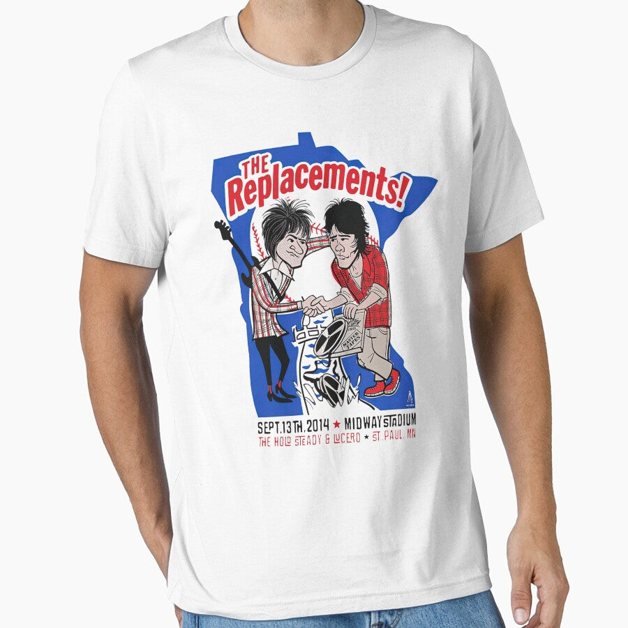 The Replacements Midway Stadium Concert Tour Vintage by Cotyonnelly