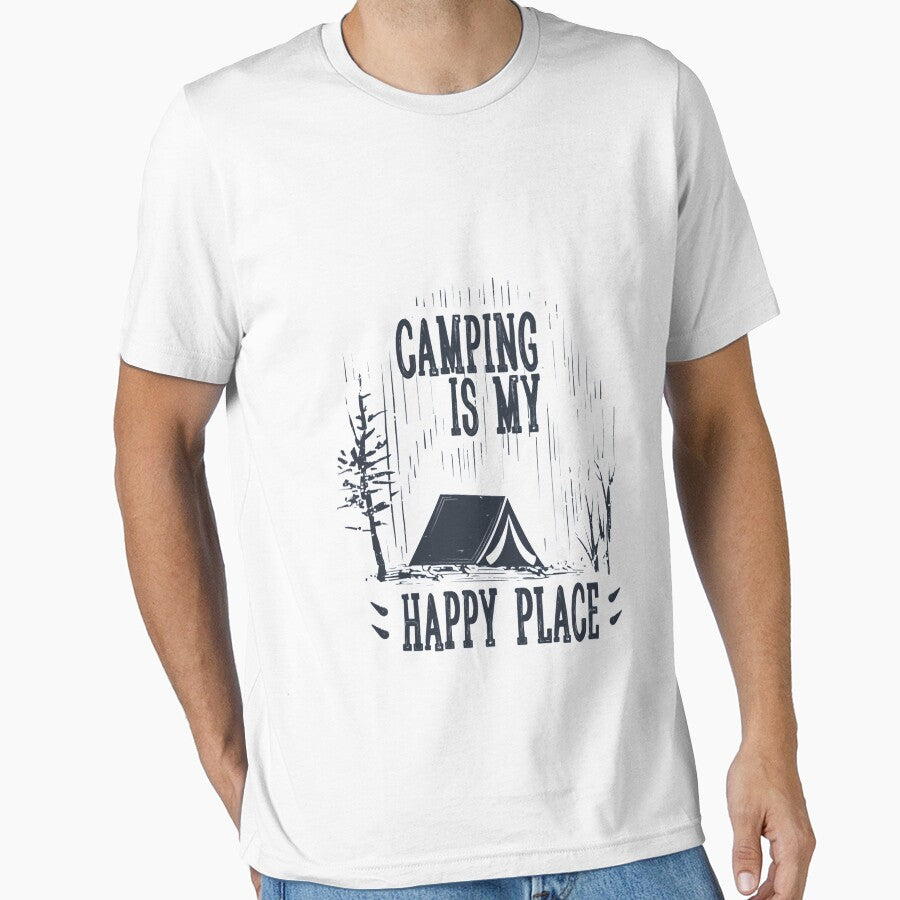 Camping is my happy place by DR-STORE
