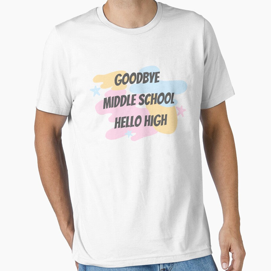 Goodbye Middle School Hello High School-Funny Graduation-Middle School Graduation Gift-8th Grade Graduation by kingstorre