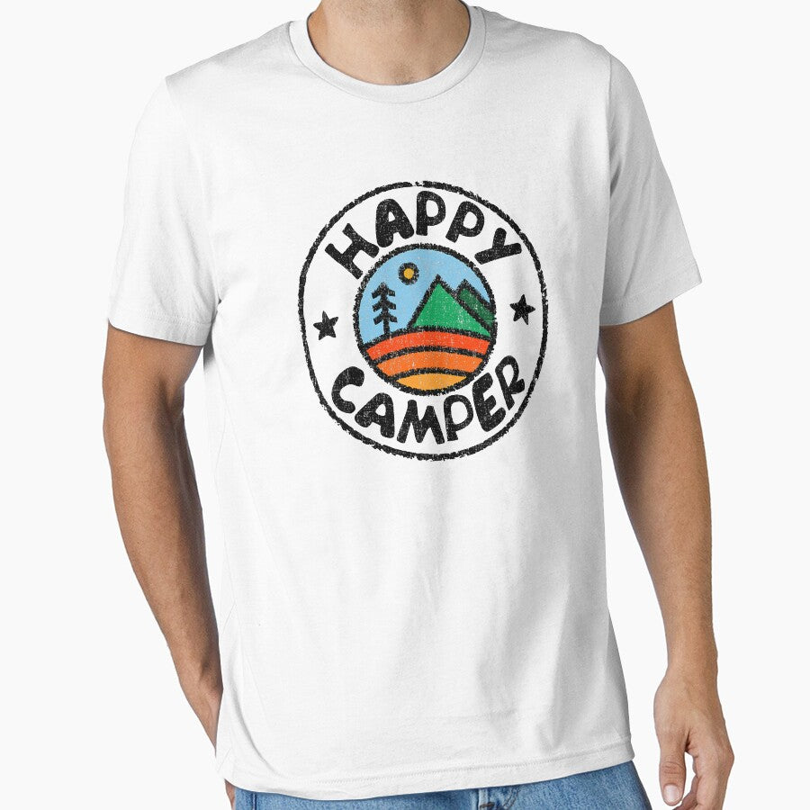 Funny Camper Happy Camping Lover Camp Vacation by BennetJaco
