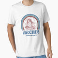 Arches National Park Retro Vintage Style Outdoor Hiking by Georgidy