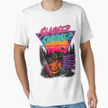 Slasher Summer Retro Horror Camp Vintage Sunset Halloween Mashup by DarylPope
