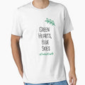 Green Hearts, Blue Skies Environmental Protection Positive Quote by FemiBiutti