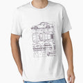 911 930 Blueprint turbo Classic vintage by PeterwRamseth