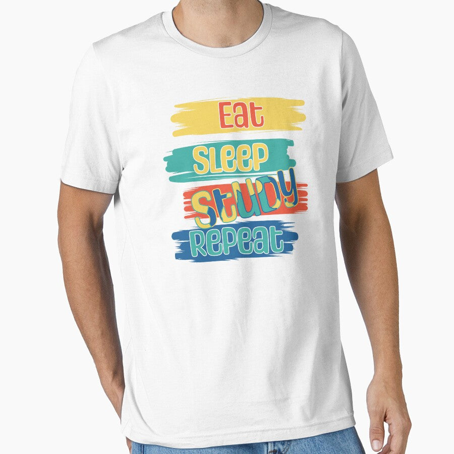 Eat Sleep Study Repeat by OB-Store