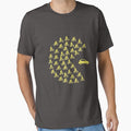 Funny Bicycle eat Car Shirt by phskulmshirt
