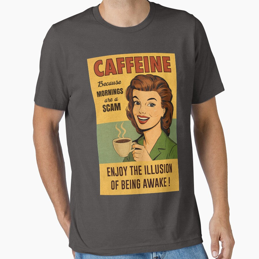 Retro Ad #3 - CAFFEINE by Yoginath