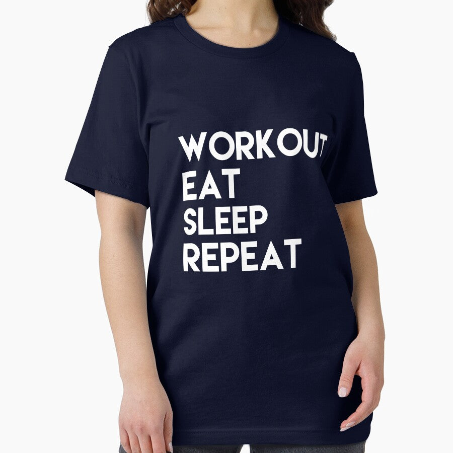 Workout Eat Sleep Repeat by Danny Slebodnick